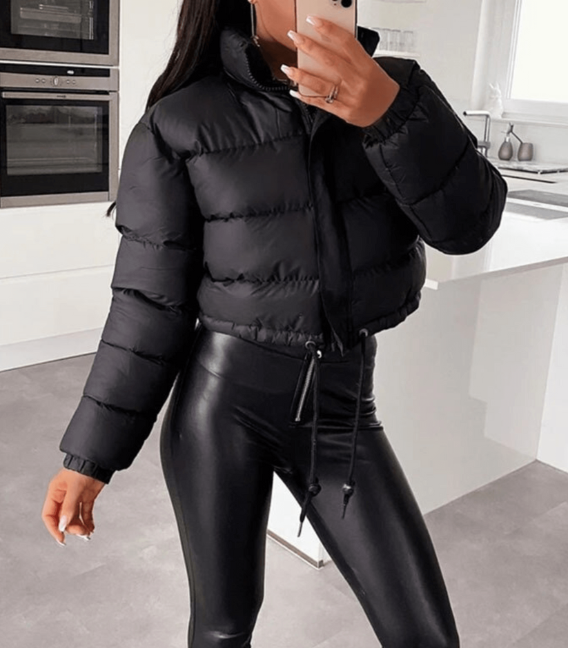 EB | Pufferjacke mit Kordelzug Tragen
