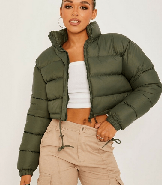 EB | Pufferjacke mit Kordelzug Tragen