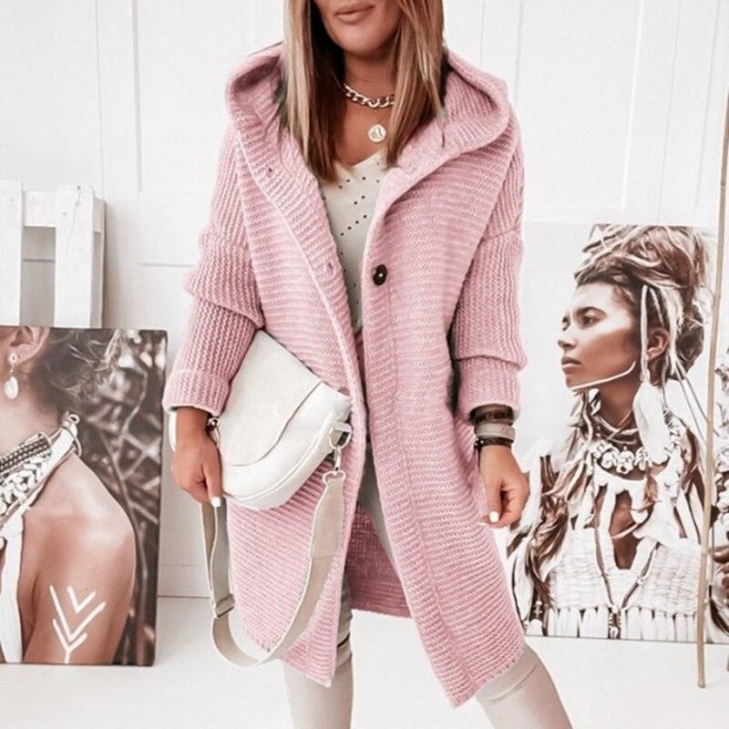 EB | Lässige und Bequeme Winter Strickjacke