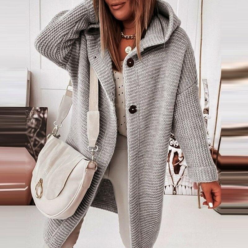 EB | Lässige und Bequeme Winter Strickjacke