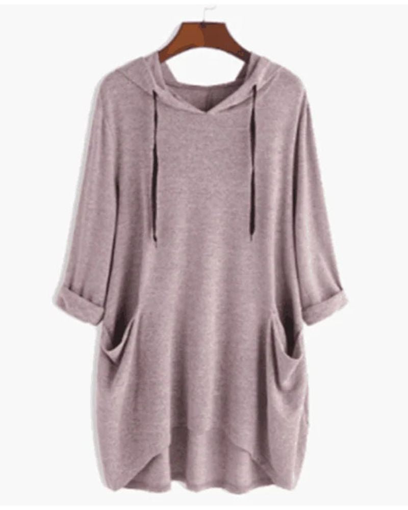 EB | Damen-Kapuzenpullover mit Taschen