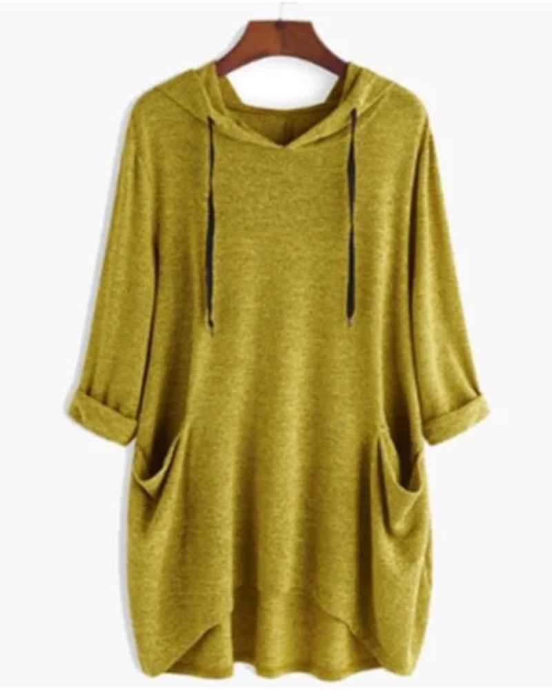 EB | Damen-Kapuzenpullover mit Taschen