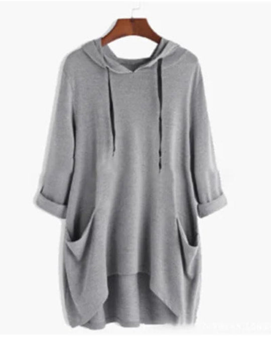 EB | Damen-Kapuzenpullover mit Taschen