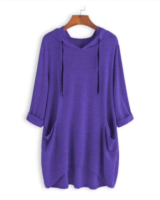 EB | Damen-Kapuzenpullover mit Taschen