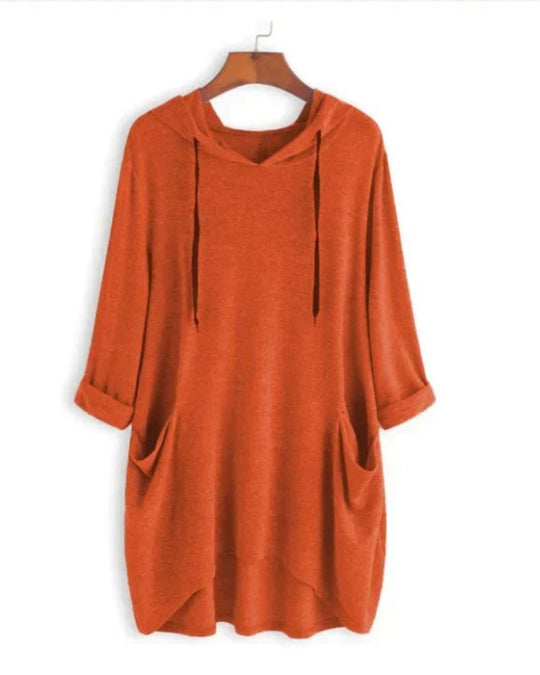 EB | Damen-Kapuzenpullover mit Taschen