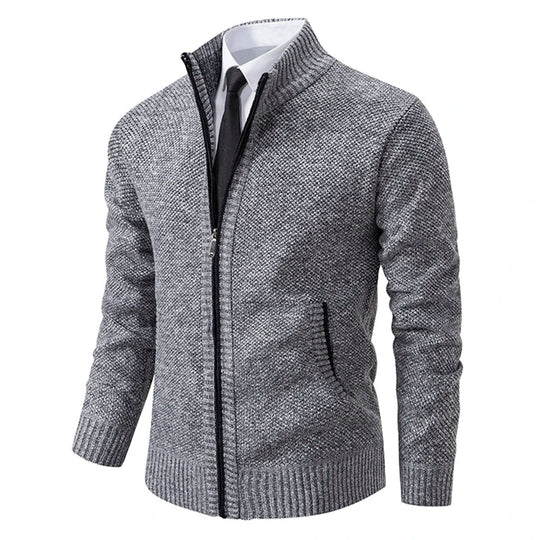 EB - Stilvolle und Bequeme Winter Fleece Jacke mit Reißverschluss für Männer