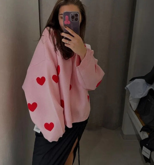 EB | Modischer Strickpullover in Übergröße