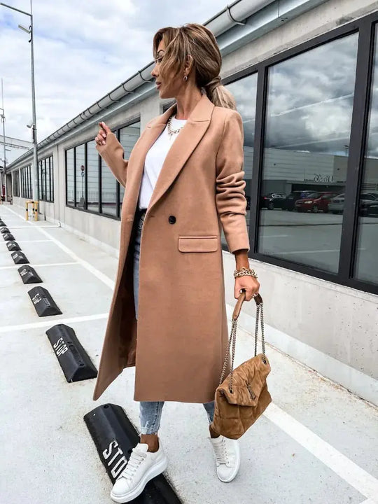 EB | Elegante Trenchcoat für Einen Klassischen Look