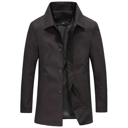 EB | Herren Knopf-down Kragen Jacke