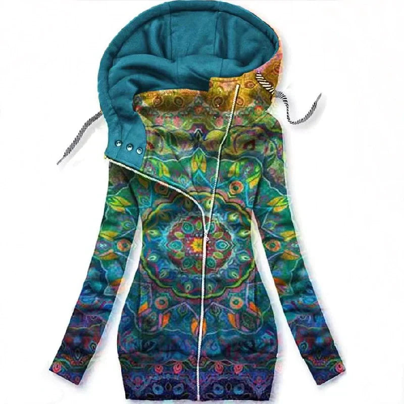 EB | Damen Schmetterlings Kunst Cardigan