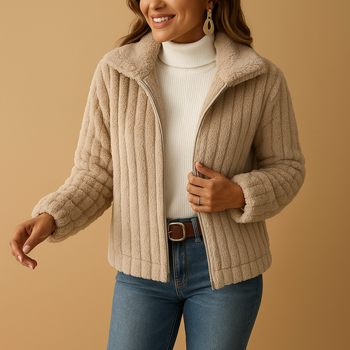 EB | Fleecejacke mit Stehkragen für Frauen Herbstkollektion Isabelle