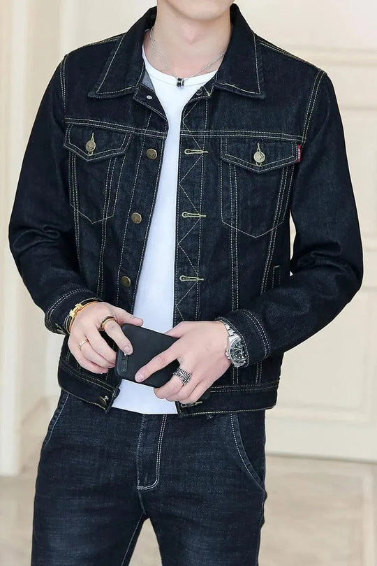 EB | Revers Denim Jacke Herren