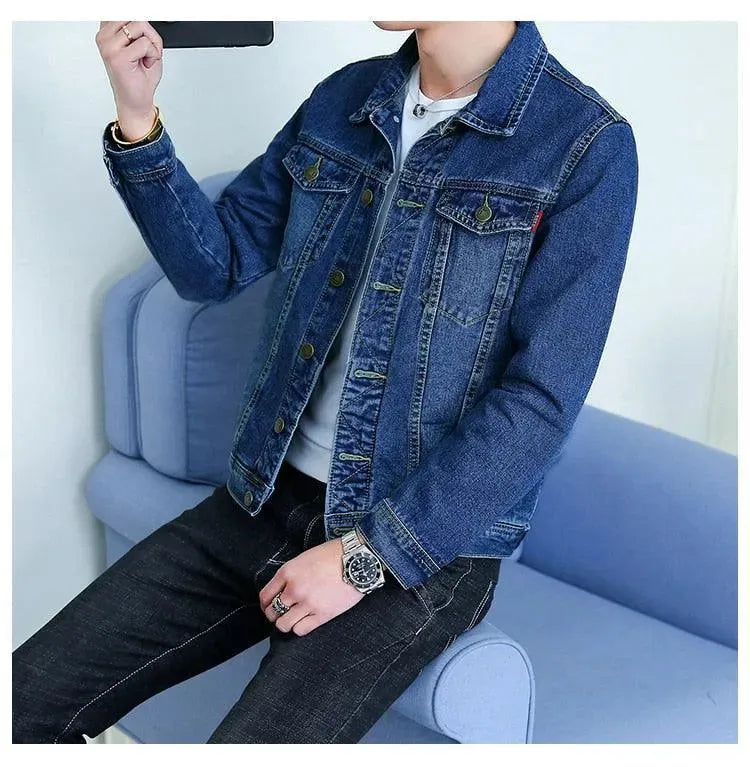 EB | Revers Denim Jacke Herren