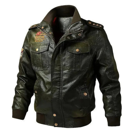 EB | Lederjacke, Herren Winterjacke, Motorradjacke