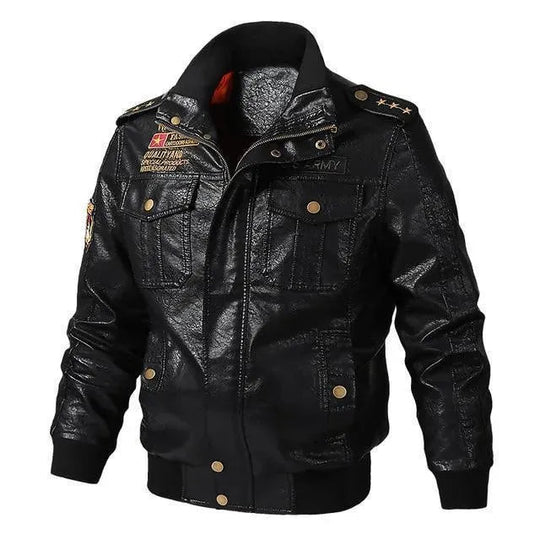 EB | Lederjacke, Herren Winterjacke, Motorradjacke