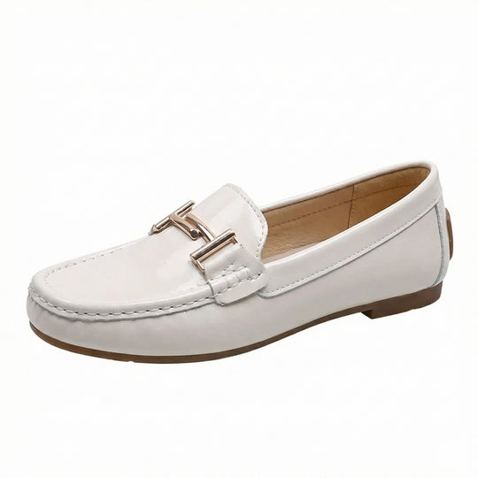 Elegantstride Luxus Leder Arbeitsflats EB