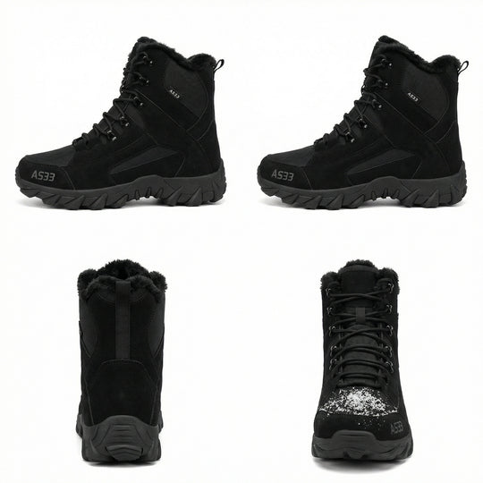 Herren Winter-Wanderstiefel mit isolierendem Futter und rutschfester Sohle EB
