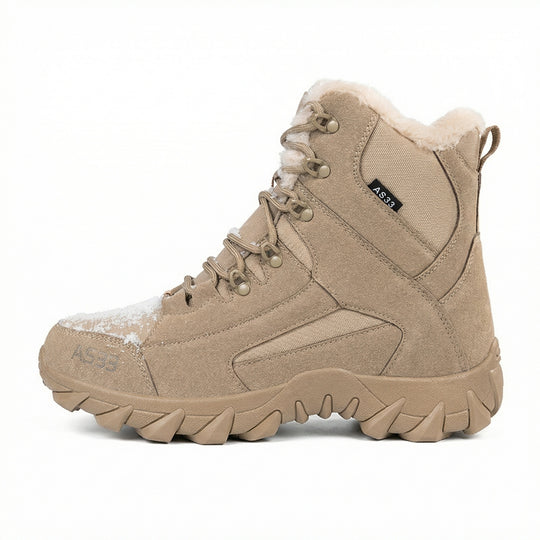 Herren wetterfeste Winterstiefel mit isolierender Fütterung und rutschfester Sohle EB