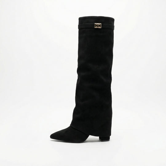 Wildlederstiefel Für Damen EB