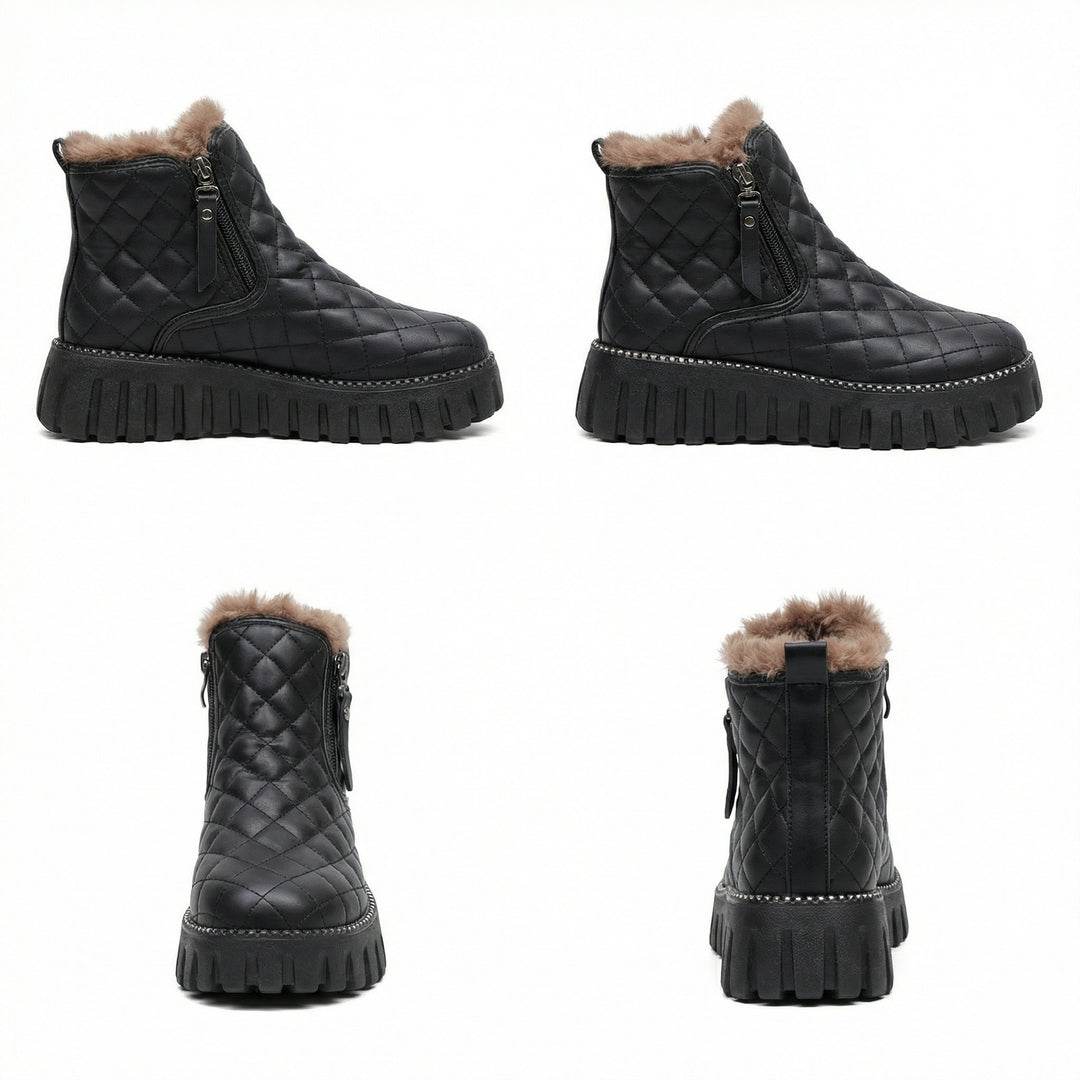 Orthopädische Winter Damen Schuhe Schneestiefel EB