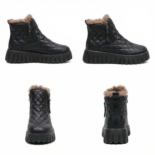 Orthopädische Winter Damen Schuhe Schneestiefel EB