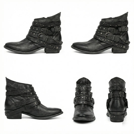 EBMode | Vintage-Kettenstiefel