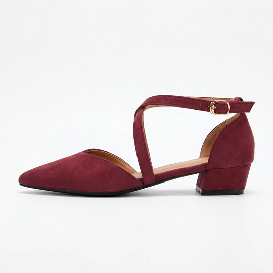 EB | Modische Flache Sandalen mit Spitzer Spitze