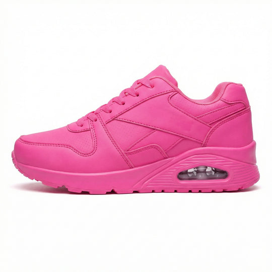 EB | Pu Orthopädische Damen Sneaker mit Schwarzem Augenprint