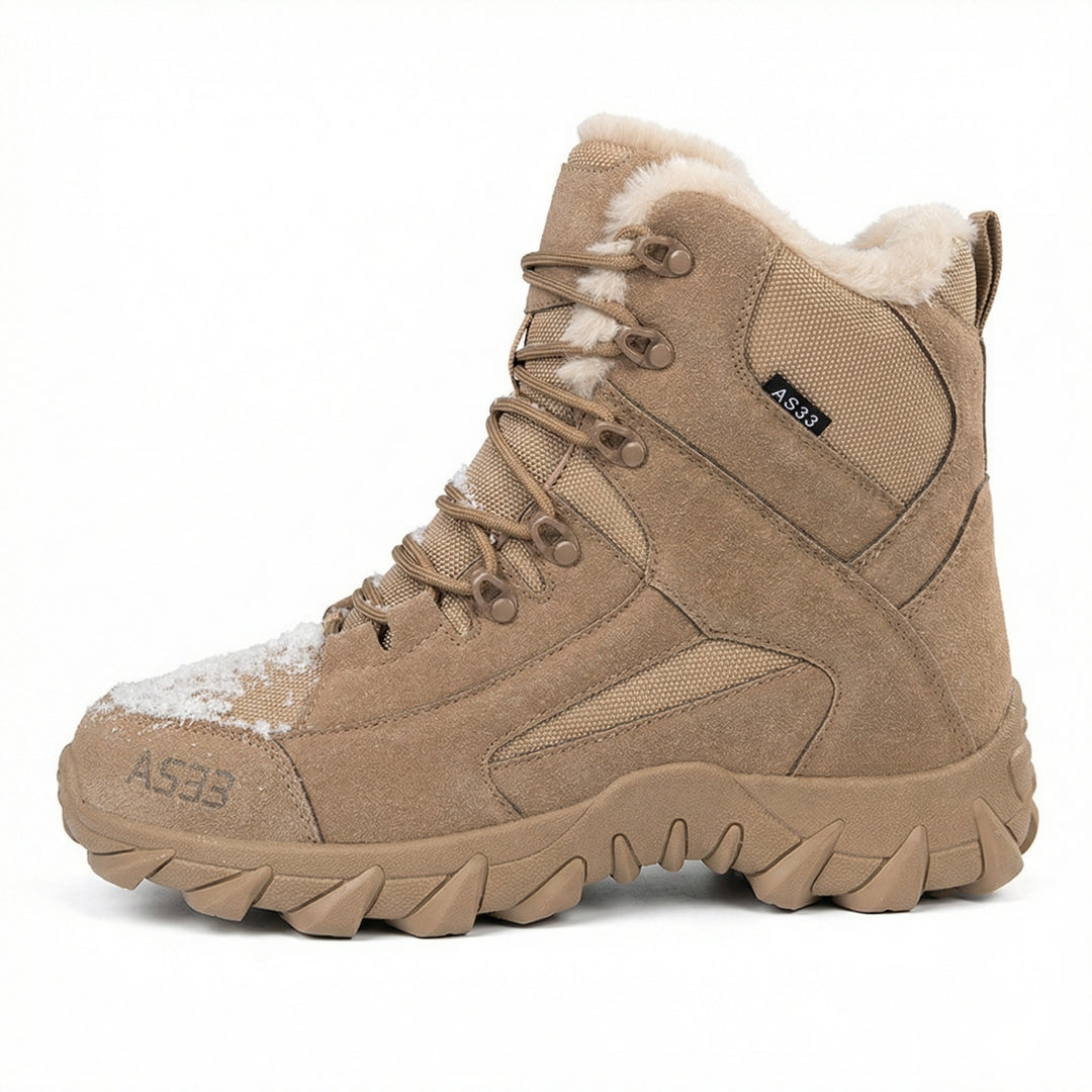 Herren Winter-Wanderstiefel mit isolierendem Futter und rutschfester Sohle EB