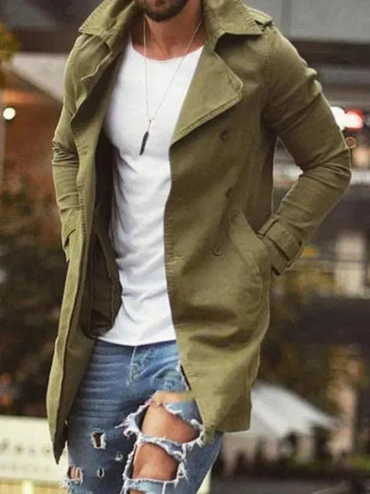 EB | Länge Slim Fit Herren Wintermantel