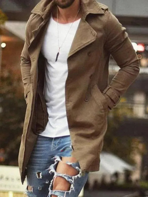 EB | Länge Slim Fit Herren Wintermantel