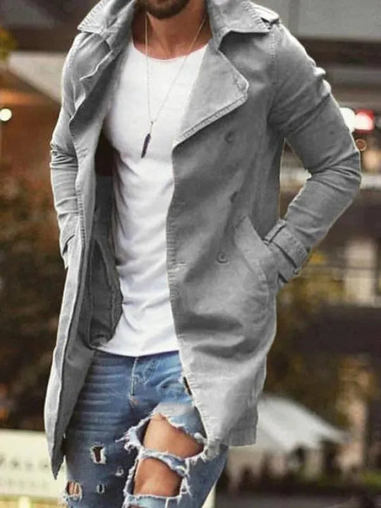 EB | Länge Slim Fit Herren Wintermantel