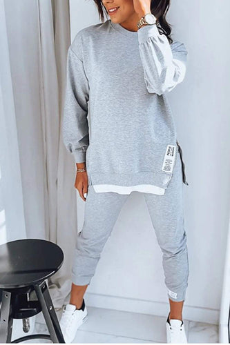EB | Bequemes Sweatshirt- und Hosen-Set für Frauen