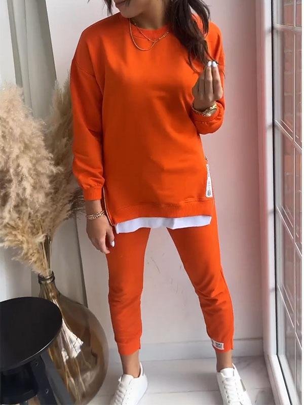 EB | Bequemes Sweatshirt- und Hosen-Set für Frauen