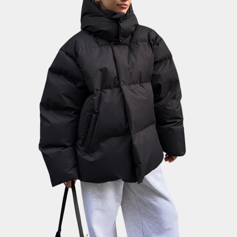 EB | Trendy warme Pufferjacke
