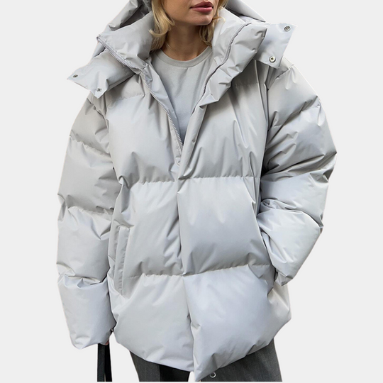 EB | Trendy warme Pufferjacke