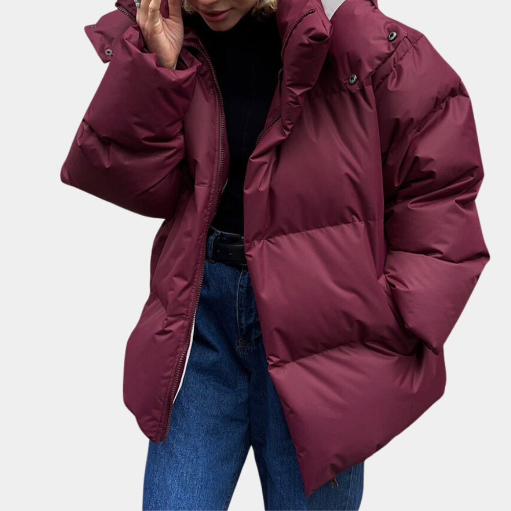 EB | Trendy warme Pufferjacke