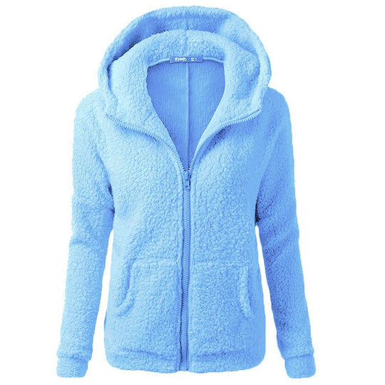 EB | Weicher Fleece-Cardigan Schön & Warm & Vielseitig