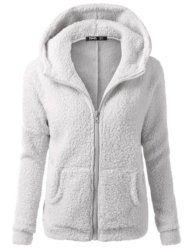 EB | Weicher Fleece-Cardigan Schön & Warm & Vielseitig