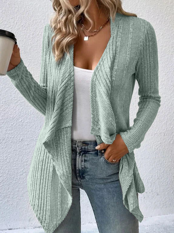 EB | lässige offene Strickjacke