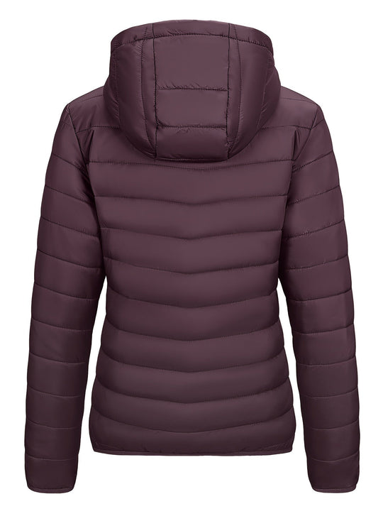EB | Leichtgewicht Packbarer Damen Windbreaker mit Kapuze