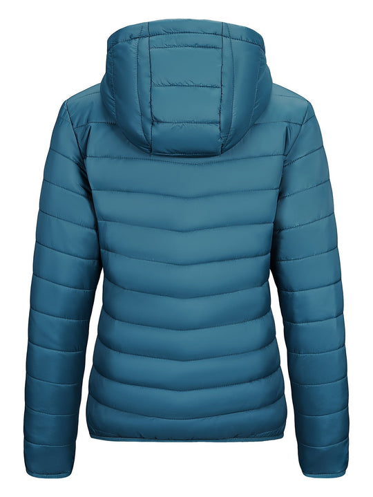 EB | Leichtgewicht Packbarer Damen Windbreaker mit Kapuze