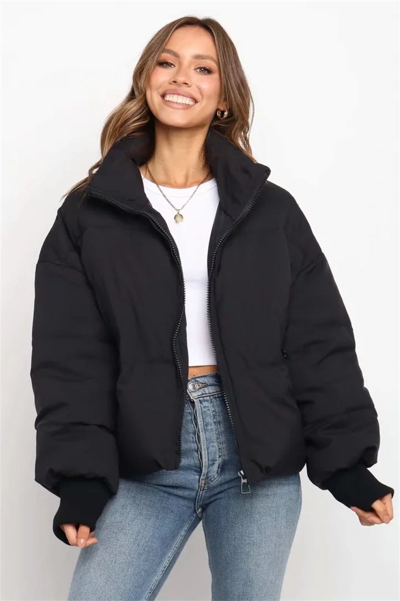 EB | Stylische Pufferjacke mit Reißverschluss - Winter