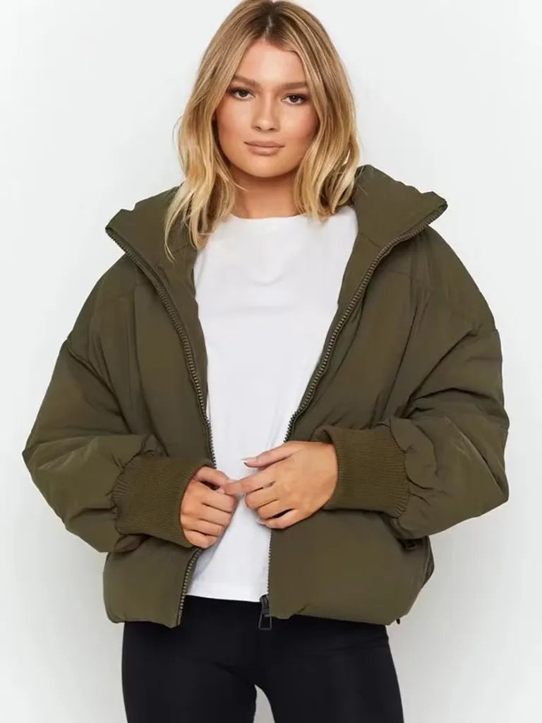 EB | Stylische Pufferjacke mit Reißverschluss - Winter