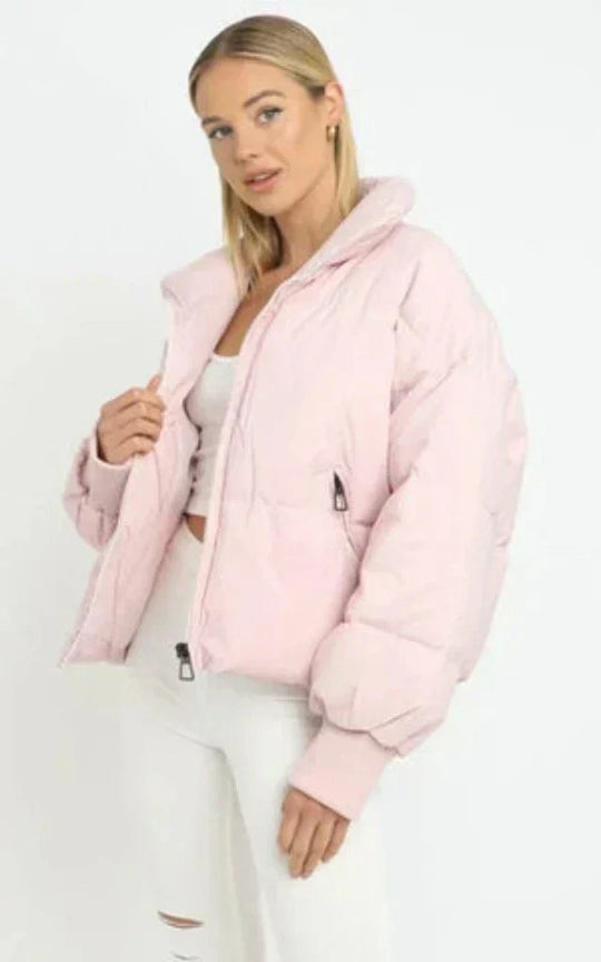 EB | Stylische Pufferjacke mit Reißverschluss - Winter