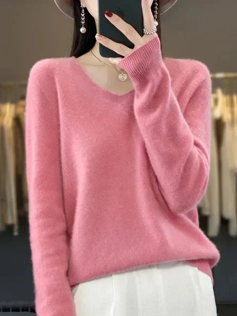 EB | Weicher Stoffmischung Pullover