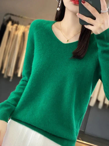 EB | Weicher Stoffmischung Pullover