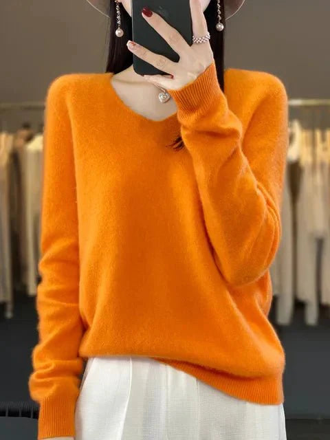 EB | Weicher Stoffmischung Pullover