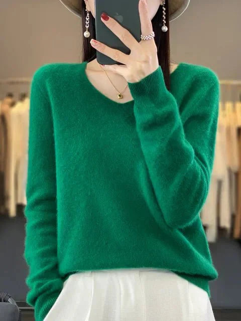EB | Weicher Stoffmischung Pullover