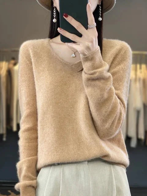 EB | Weicher Stoffmischung Pullover